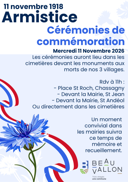 Cérémonies de commémoration 