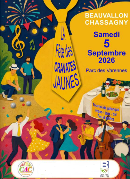 Fête des Cravates Jaunes - Chassagny