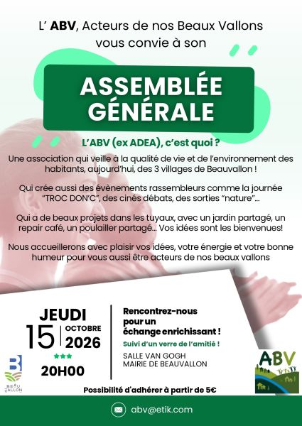 Assemblée Générale - ABV