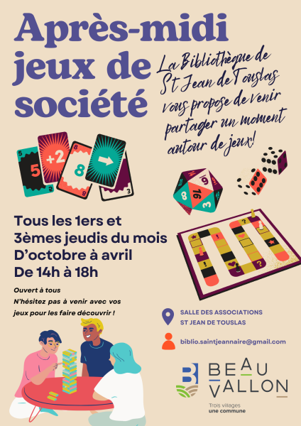 Après-midi jeux