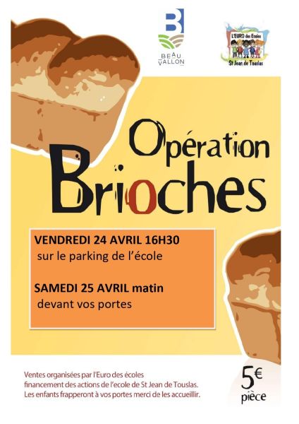 Ventes de brioches - St Jean
