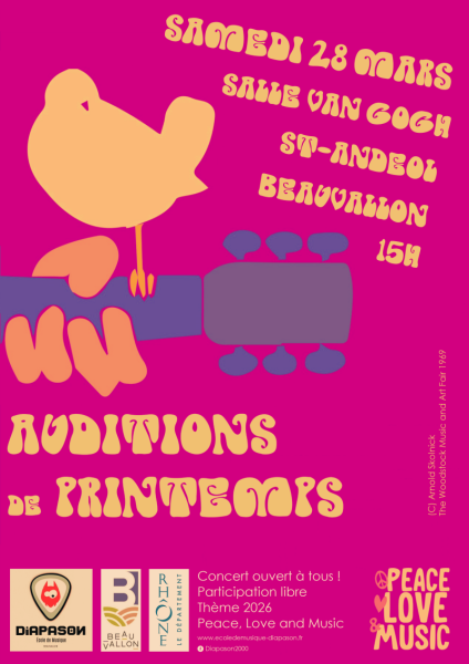 Auditions de Printemps - St Andéol 