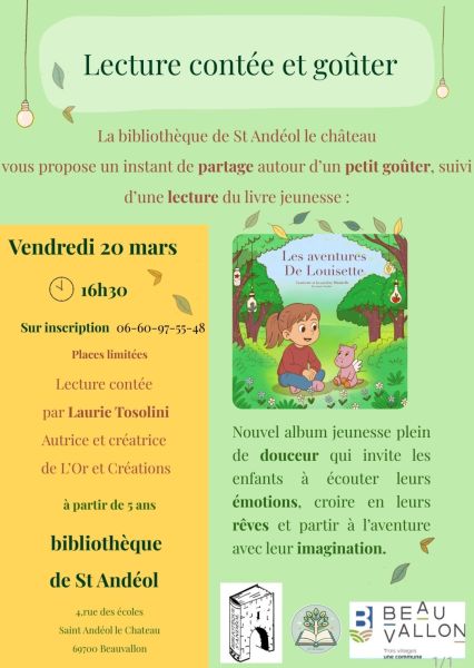 Lecture contée - St Andéol
