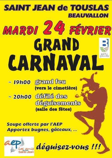 Carnaval - St Jean de Touslas
