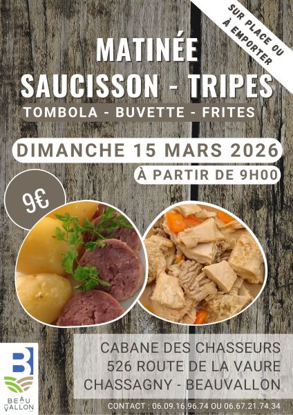 Saucisson chaud - Chassagny