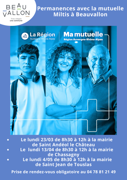 Permanences mutuelle Miltis 