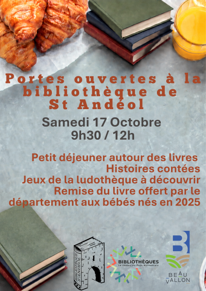 Portes ouvertes - Bibliothèque andéolaise