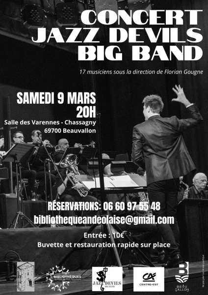 Concert Jazz Devils Big Band - Chassagny
