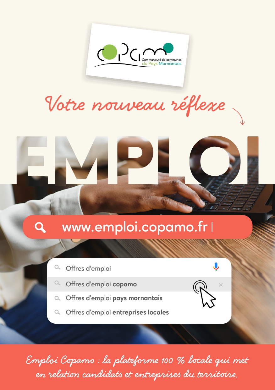 Nouveau : plateforme emploi Copamo