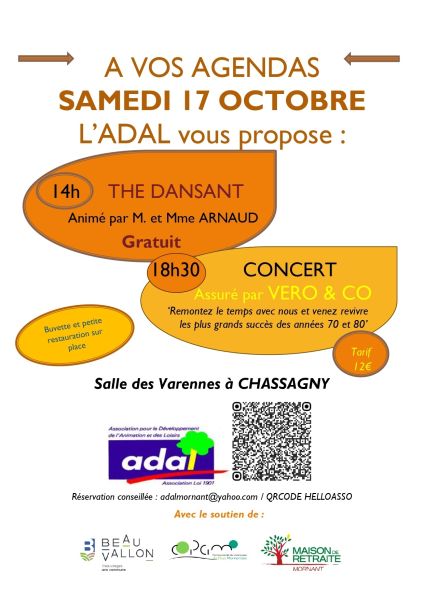 Thé dansant et concert 