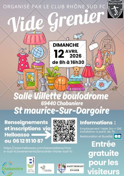 Vide-Grenier de Rhône Sud Foot
